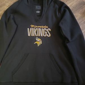 Women's Vikings V-neck pullover sweatshirt